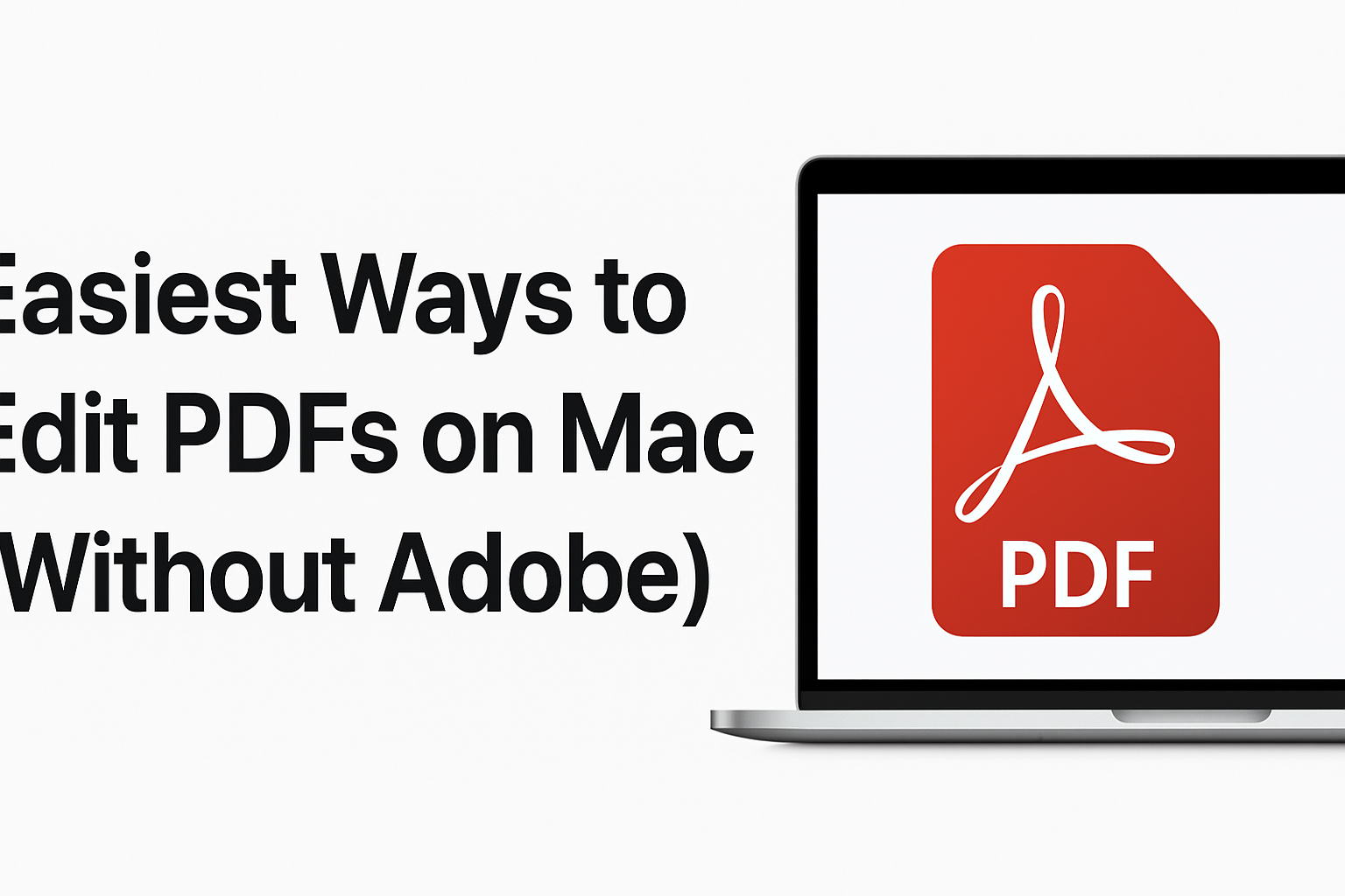 edit pdf mac without adobe