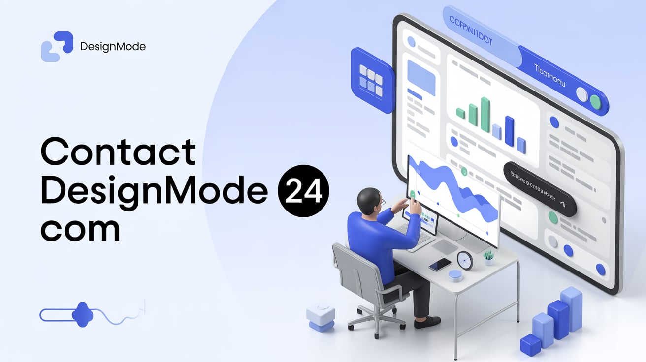 How to Contact DesignMode24 – The Complete and Simple