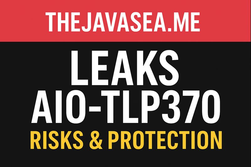 TheJavaSea.me Leaks AIO-TLP370